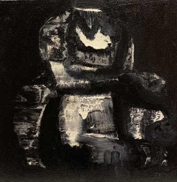 Black and White oil painting 2022-2