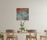  Блакітна-ружая  2021-34 40Х40